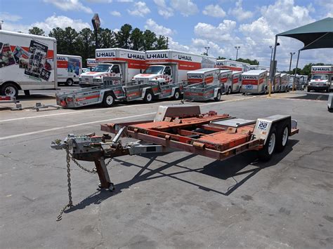 Popular with businesses, customers use 5x9 trailer rentals for a variety of purposes including equipment hauling, large deliveries and company outings. . Used uhaul trailer